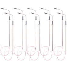 10 pcs Model LED Street Lamp Lighting Single Train Layout Landscape 1: 100