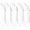 10 pcs Model LED Street Lamp Lighting Single  Train Layout Landscape 1: 100 1