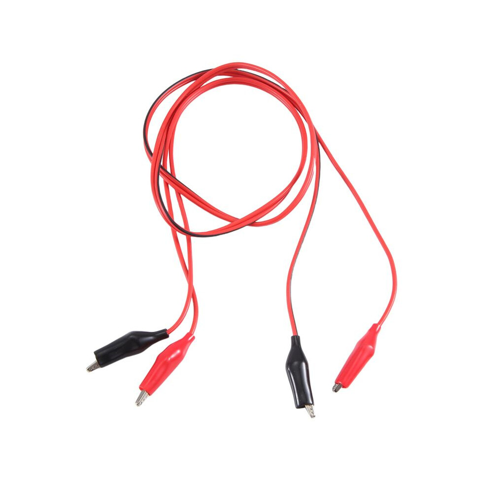 1M Double-End Alligator Clips Test Lead Jumper Wire 6031192255996