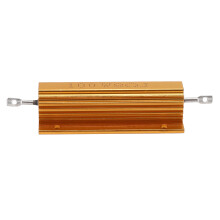 Gouden Aluminium Beklede Vermogensweerstand, Weerstand 100W, 8 Ohm 8R