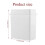2 in 1 White 24 Pieces Microscope Slides Staining Rack Dish Set 7