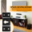 DIY Audio Sound Box Speaker Wall Mount Iron Hook Hanger Plate 5PCS 4