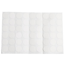 Kleiderschrank Schrank Selbstklebend Schraubenabdeckungen Kappen Aufkleber 54 in 1 Weiss