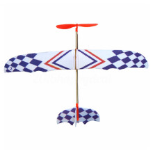 Elastic Rubber Band Powered DIY Foam Plane Model Kit Aircraft Educational Toy