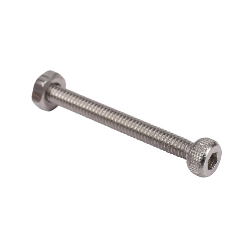 M2 x 20mm Long Hex Socket Knurled Cap Screws Bolts Nuts Set 20Pcs 2
