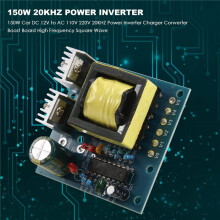 150W Car 12V to AC 110V 220V 20KHZ Power Inverter Charger Converter Boost Board High Frequency Square Wave