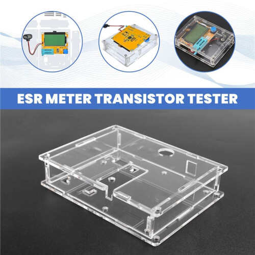 Shell for -T4 ESR Meter Transistor Tester Diode Triode Capacitance SCR Inductance New M12 1