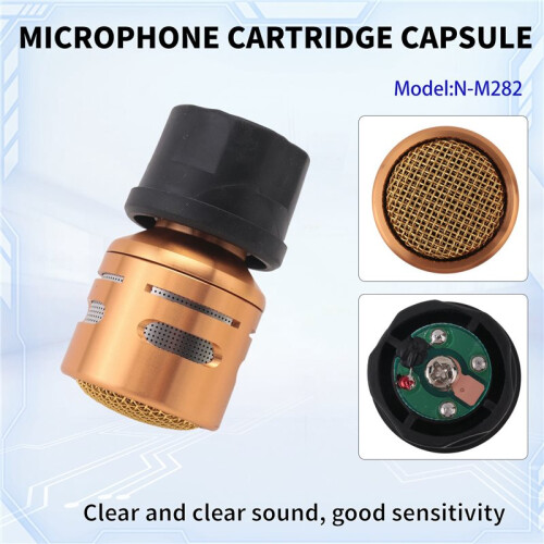 Professional Dynamic Microphone Core Capsules Cartridge Replacement Microphone MIC Core N-M282