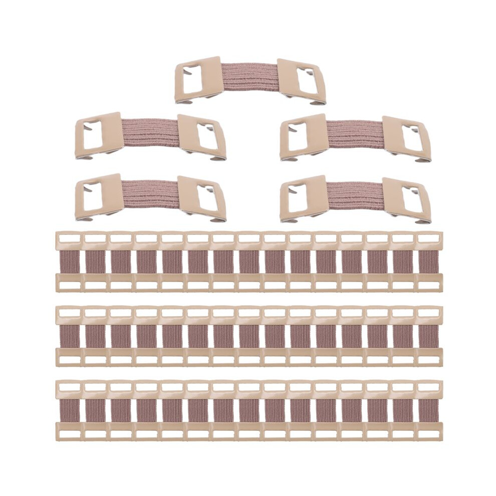 Torribaly 50Pcs Elastic Bandage Wrap Stretch Metal Clips Fixation Clamps Hooks First Aid Kit For Various Types Sport Bandages