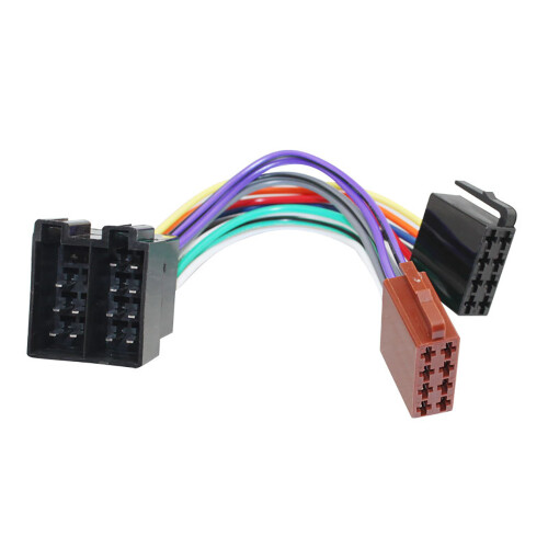 Câble de Conversion éTendu pour Adaptateur ISO D'Autoradio pour  pour Accessoires  Pour-