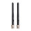 2 Antena UHF com Conector BNC para Microfone Sem Fio Do Receptor  EW100 EW300 EW500 G3 Evolution G3 2
