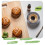 50 Pack Clear Plastic  Cupcake Container, Individual Packaging Treat Boxes with Dome Lids for  Muffin Macaron 5