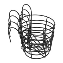 4 PièCes Garde-Corps Suspendus JardinièRes Porte-Pots de Fleurs Plante Fer Supports ClôTure MéTal en Pot Support Monté Balcon Paniers Petit