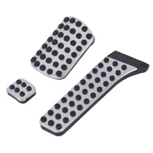 Car Accessories For C E S Glk Slk Cls Sl-Class W203 W204 W211 W212W210 Amg,Accelerator Brake Footrest Pad(3Pcs)