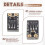 3.7-4.2V  Metering Module 1 Series Ternary Lithium Battery Power Display Led Light 4