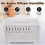 White Noise Machine Diffuser Air Aroma Diffuser Humidifier with 8 White Noise Adjustable, Night Light,  Speaker 3