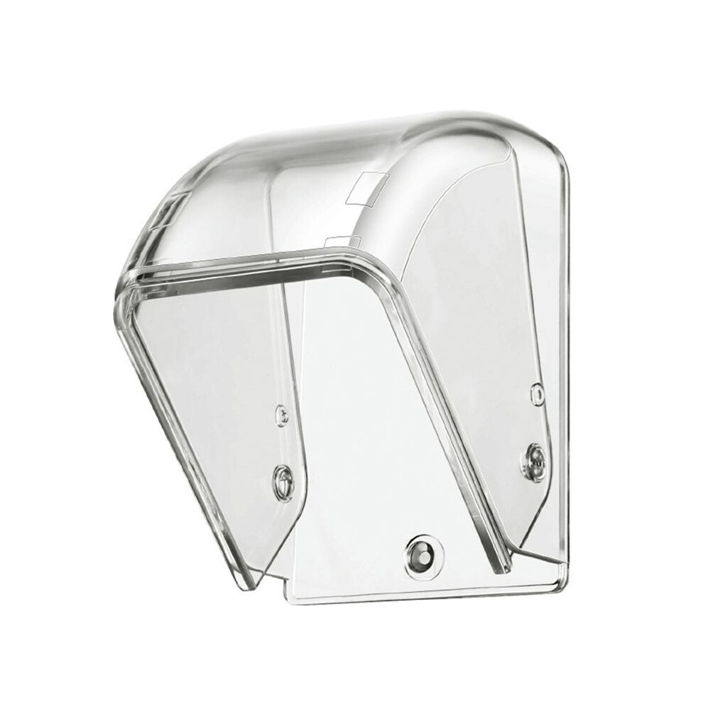 Doorbell Rain Cover Outdoor Transparent Waterproof Cover Transparent Outdoor Wireless Rainproof Doorbell Box 4713464873436