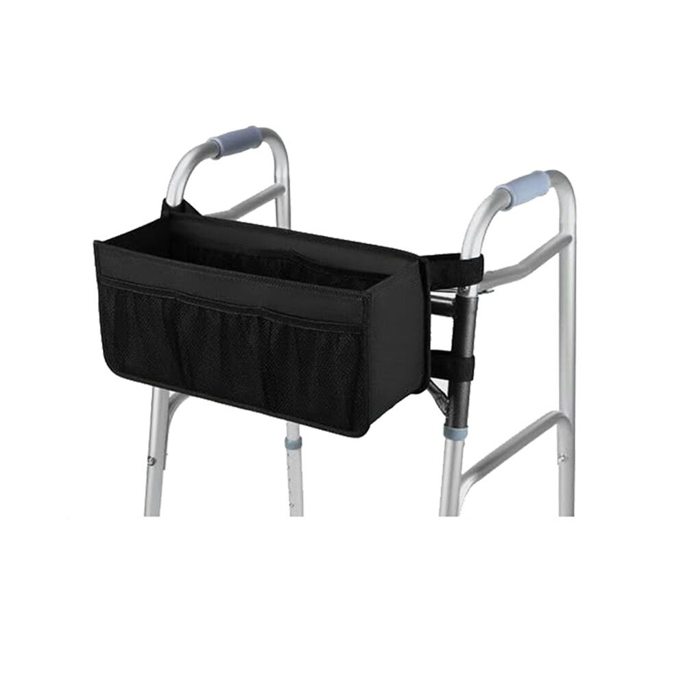 Walker Basket Walker Bag Water Walker Cup Holder Walker Basket for Folding Walker Foldable Walker Storage Bag