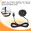 Desktop Hole Embedded USB Hub Type-C USB Charger 3 in 1 Splitter 6