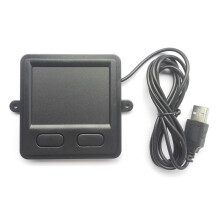 USB 2.0 Touchpad, Draagbaar Trackpad voor Desktop- en Laptopgebruikers, Klein Formaat