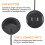 Desktop Hole Embedded USB Hub Type-C USB Charger 3 in 1 Splitter 3