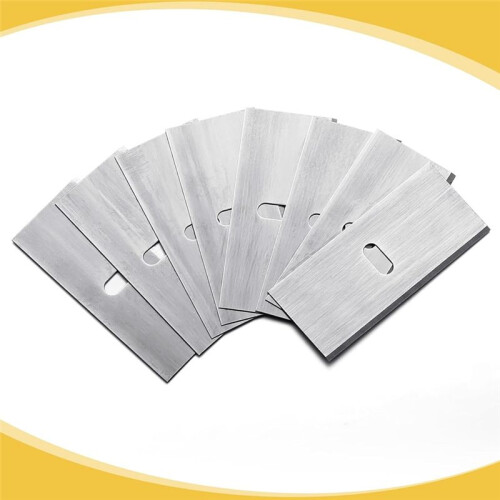 100 Pcs Replacement Mat Blades Stainless Steel Mat Cutter Blade for Framing 2