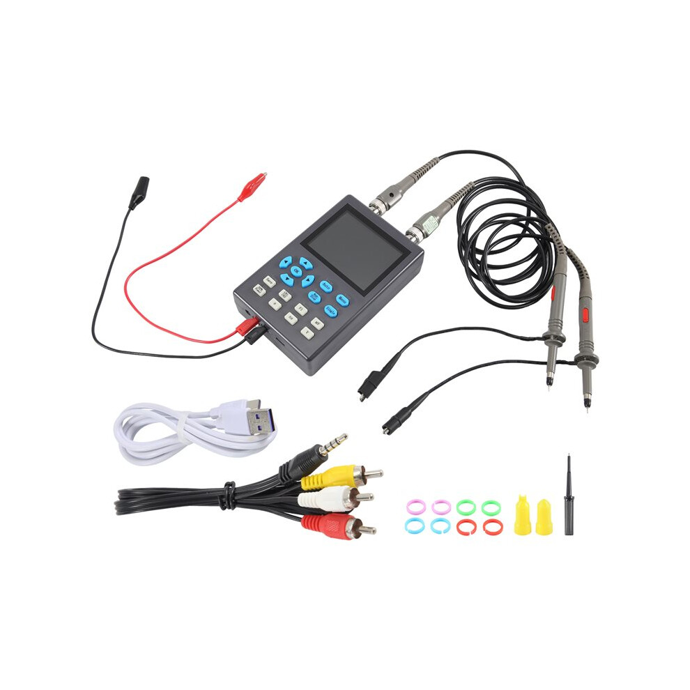 Dso2512g Digital Oscilloscope With 2 Channels 120Mhz Bandwidth Signal Generator 500Msa/S Sampling Rate, 2.8 Inch Display 4712273295637