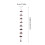 Rain Chains Metal Rain Chain Decorative Umbrella Rain Chain Bell Decor for Home,Replacement for Gutter Downspouts 10