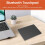 Touchpad Multi-Function Gestures Trackpad Rechargeable Wireless Touchpad for Laptop IOS , Black 2