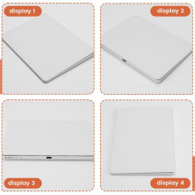 Touchpad Multi-Function Gestures Trackpad Rechargeable Wireless Touchpad for Laptop IOS , White