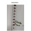 Rain Chains Metal Rain Chain Decorative Umbrella Rain Chain Bell Decor for Home,Replacement for Gutter Downspouts 2