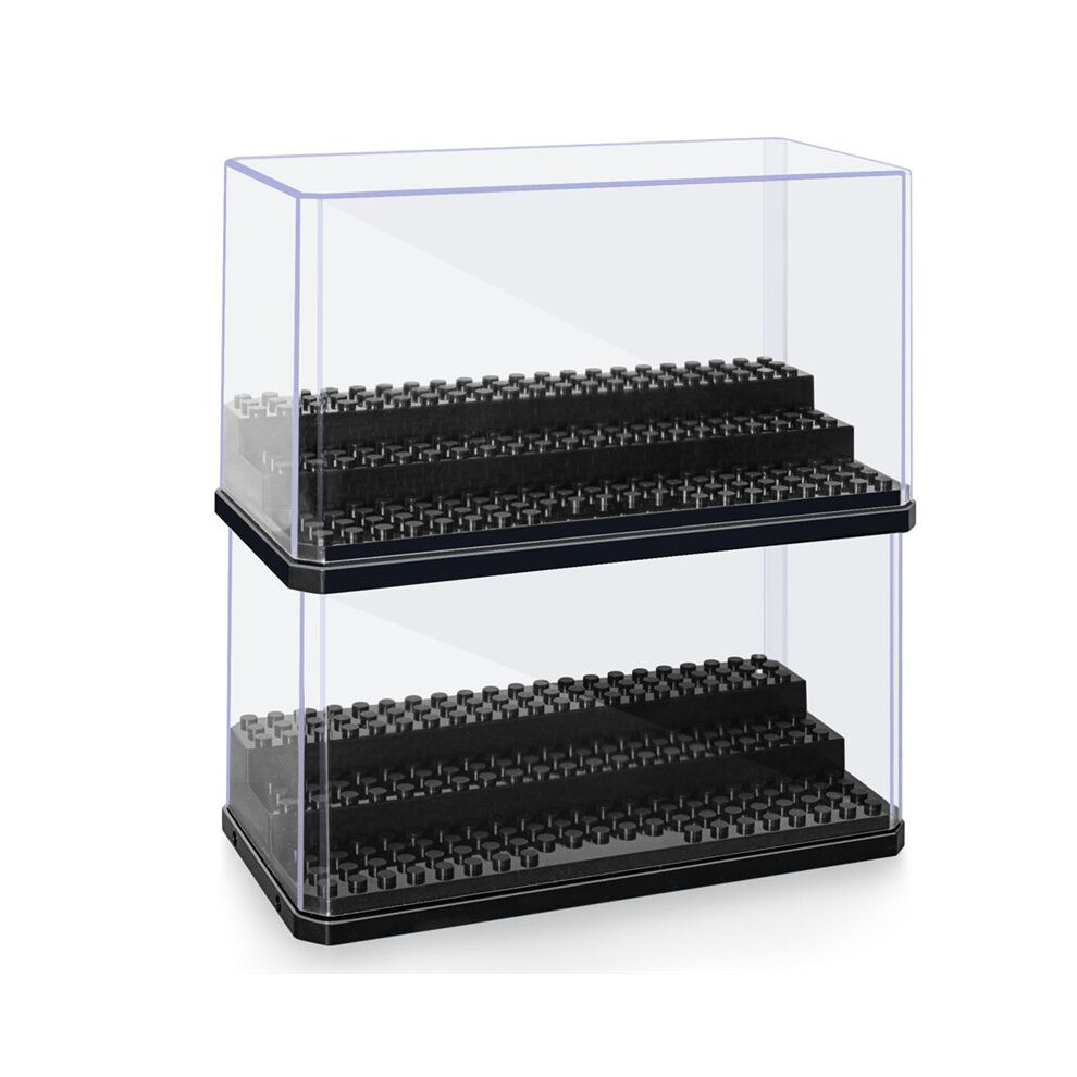Figure Display Box, Stackable Dustproof Building Block Display Box For Action Figure Toys 4711947103377