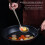 EspáTula Wok e Conjunto de Ferramentas de Concha, EspáTula de 17 Polegadas para Wok, EspáTula Wok de AçO InoxidáVel 9