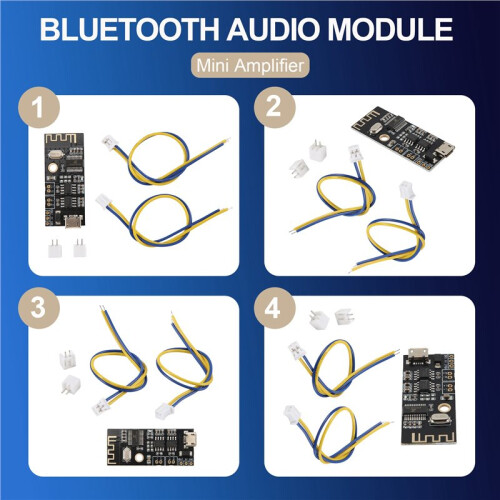 Amplifier Board, 5W +5W Output Power,  3.7V-4.2V/5V   Speaker Board 1