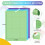 Tapetes de Corte para Joy Xtra, 3 Pacotes de Tapetes de Corte 8,5x12 Polegadas Adesivos Reutilizáveis Tapetes de Corte Almofada de Plotter 7