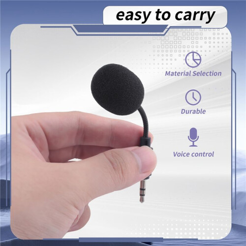 3.5mm  Microphone In- Three Poles Short Microphone for  OSMO Pocket Action Camera 2