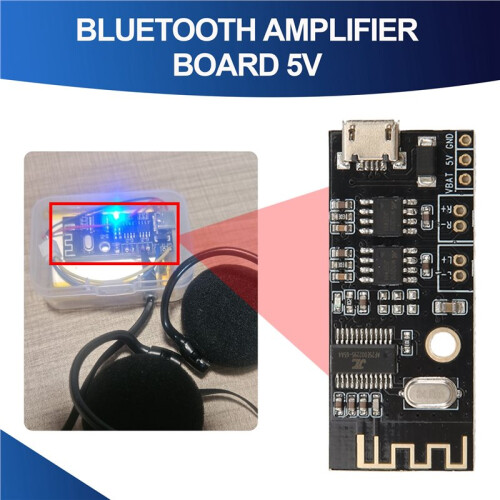 Amplifier Board, 5W +5W Output Power,  3.7V-4.2V/5V   Speaker Board 2