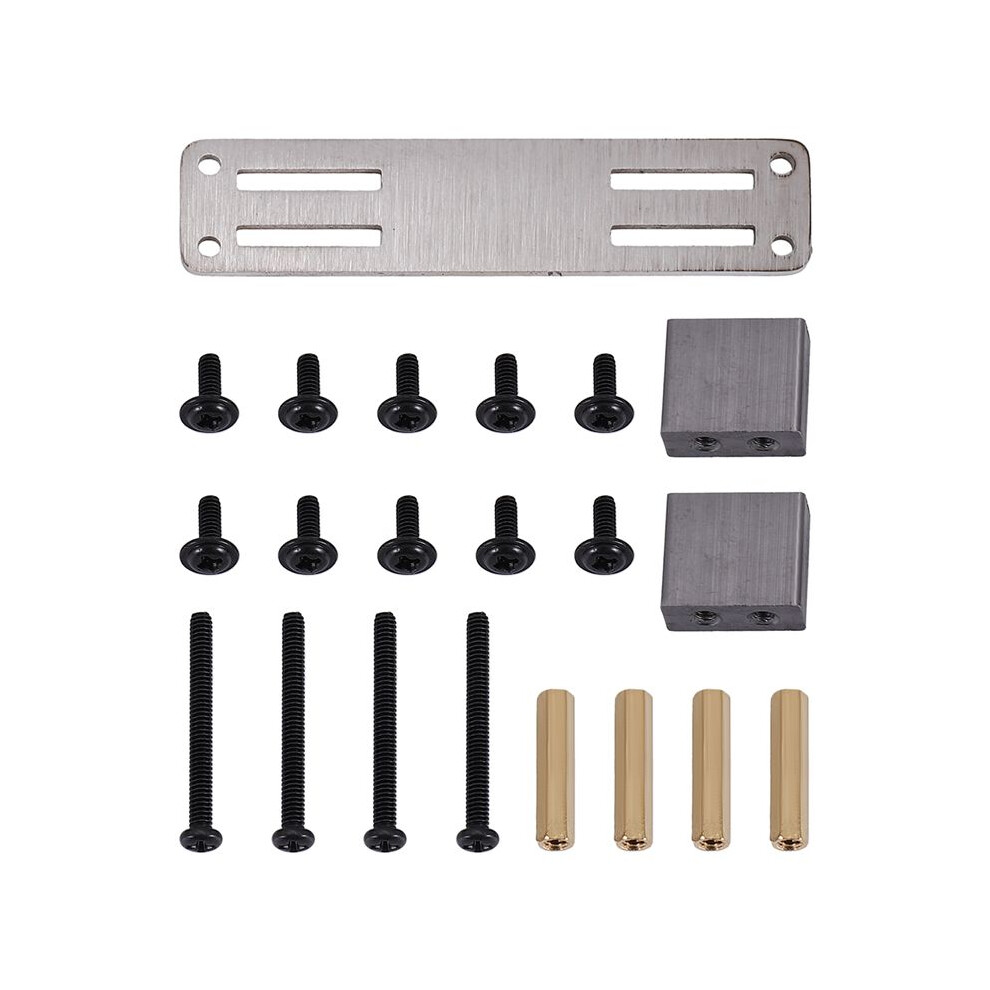 Metal Servo Fixed Mount Bracket Kit For Wpl B14 B16 B36 C24 C34 1/16 Rc Truck Car Upgrade Parts Accessories,Titanium 4713401104463
