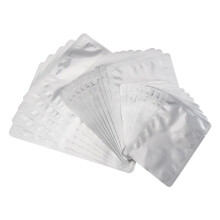 25 StüCk 3 GrößEn Mylar Aluminiumfolienbeutel, Folie Flache HeißSiegelbeutel Aufbewahrungsbeutel Beutel für Lebensmittel Kaffee Teebohnen