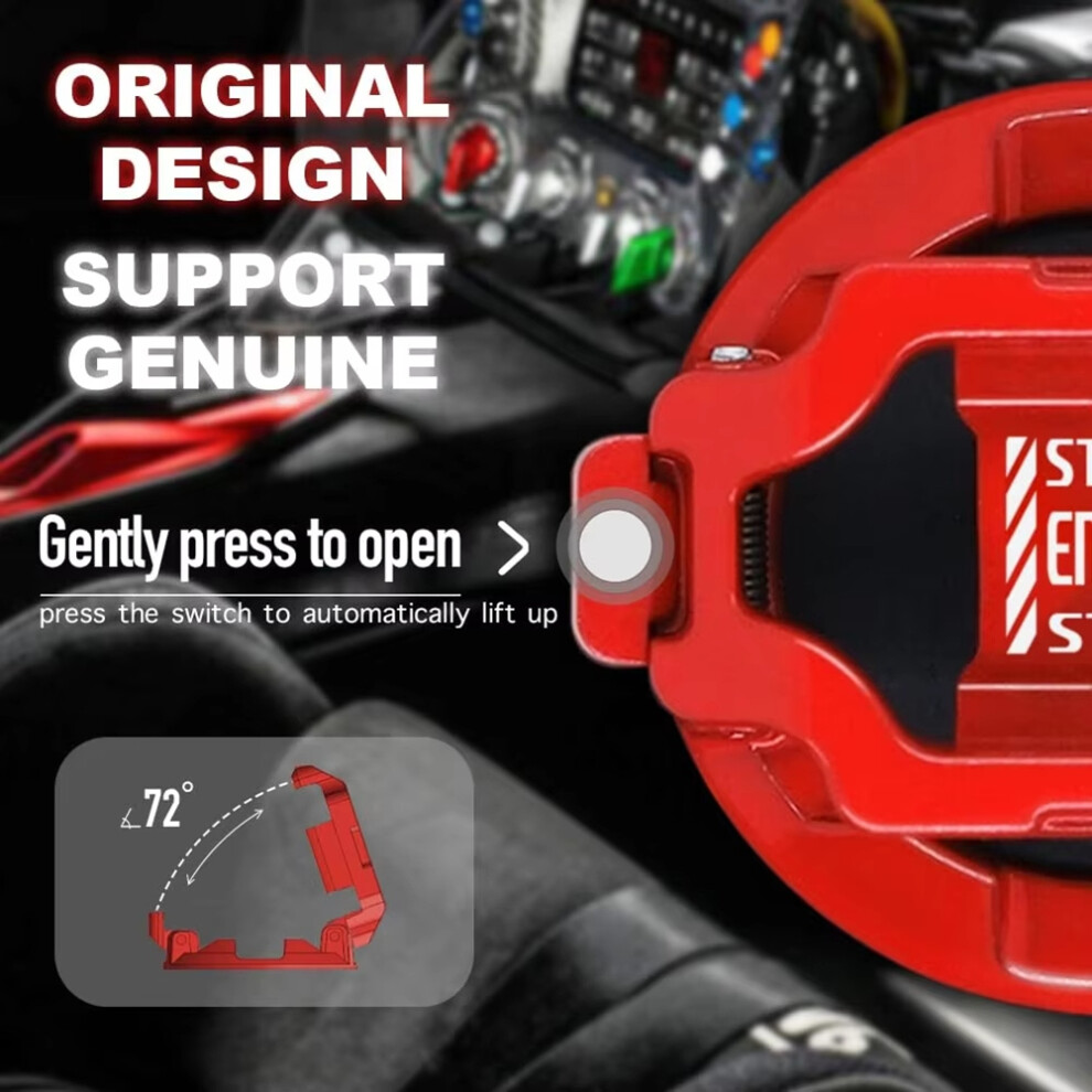 Car Start Stop Button Decor Car Engine Push Start Button Cover Protector Start Stop Button For Car 6032320209973