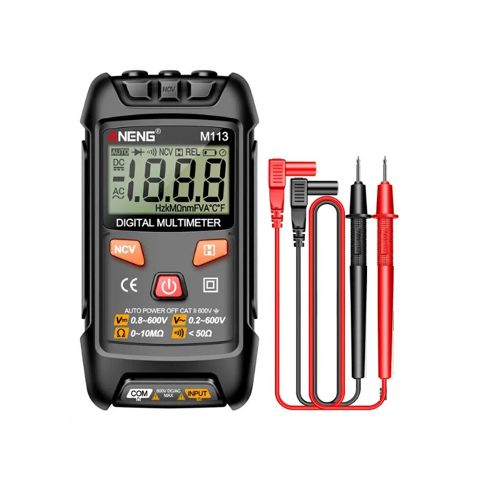 Aneng M113 Digital Multimeter Ac/ Voltage Meter 1999 Counts Multimetro Ohm Ncv Electricity Tools Measuring Instruments 6031526609129