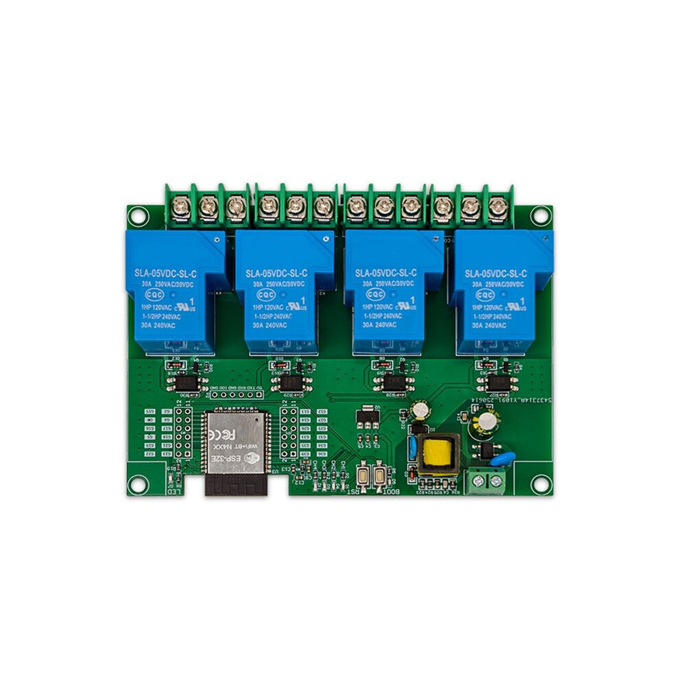 4 Channel Relay Module 5V/30A Ac220v Wifi Relay Module Esp32 Development Board 4713206280928
