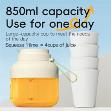 Portable Juicer Cup Smoothie Blender 12 Knifes Agitator Bottle Home Fruit Juicer Cup Rechargeable Juicer Kitchen Tool A