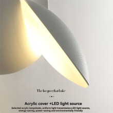 5W LED Modern Wall Lamps 350 Degree Rotatable Lamp Wall 85-265V 3 Color Light Changer for Living Room & Bedroom Black