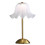LED Wireless Flower Lamp Touch-Sensing USB Rechargeable Decorative Desk Light Dimmable Tricolored Reading Light B 1