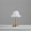 LED Wireless Flower Lamp Touch-Sensing USB Rechargeable Decorative Desk Light Dimmable Tricolored Reading Light B 5