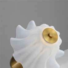 LED Wireless Flower Lamp Touch-Sensing USB Rechargeable Decorative Desk Light Dimmable Tricolored Reading Light A