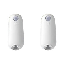 Night Light Motion Sensor Led Lamp for Bathroom Restroom Stairs 8 Colors Wireless Rechargeable Toilet Waterproof Lights