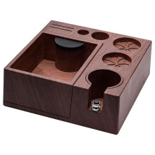 Espresso Tamping Station Coffee Tool Holder 51-58mm General Multifunctional Coffee Tamper Stand for Worktop Bar Shop