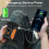 Draagbare Tailleventilator, -Tailleclipventilator, Usb-Oplaadbare Draagbare Taillebandventilator, Draadloze Tailleventilator, Groen 5